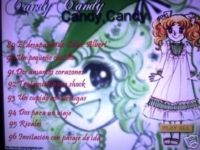 Serie completa candy candy formato dvd 16 dvds
