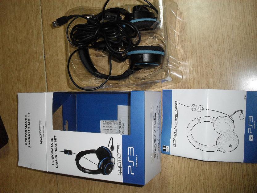 Performance gaming headset ps3