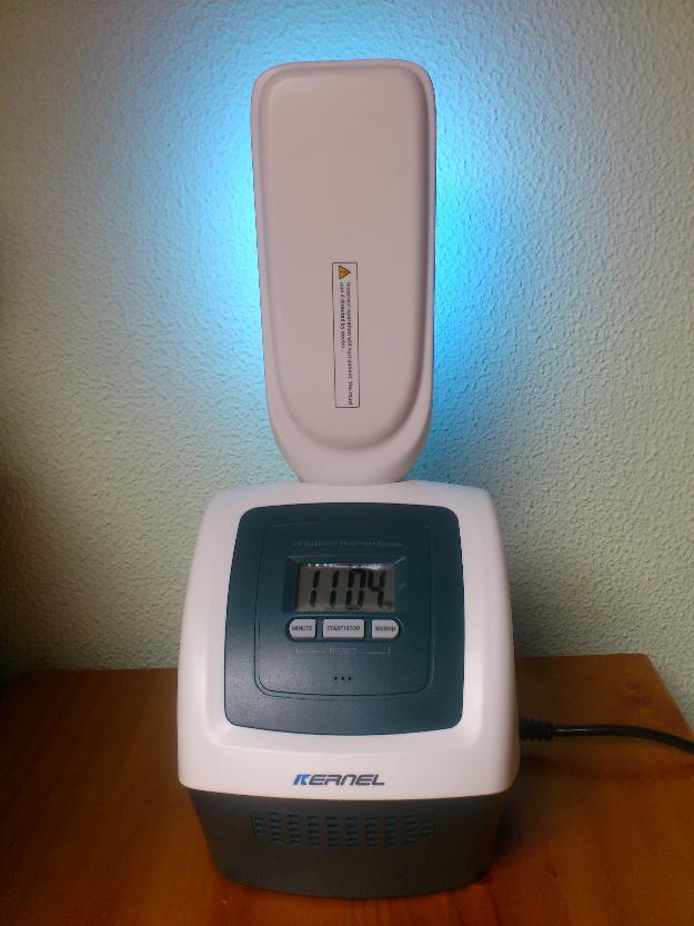 Lámpara fototerapia UVB para tratamiento Vitíligo , Psoriasis ,dermatitis y eczema. 311nm