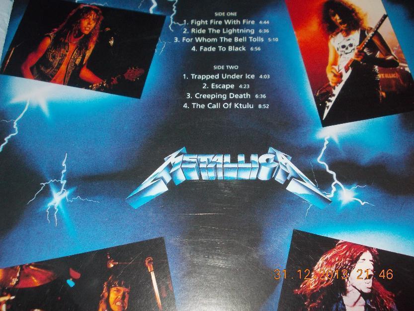 metallica vinilo