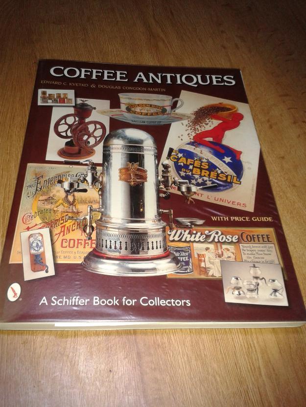 Libro-catálogo de antiguedades del café