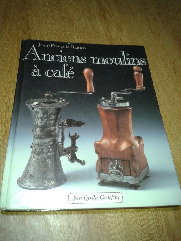 Libro-catálogo de molinillos antiguos de café
