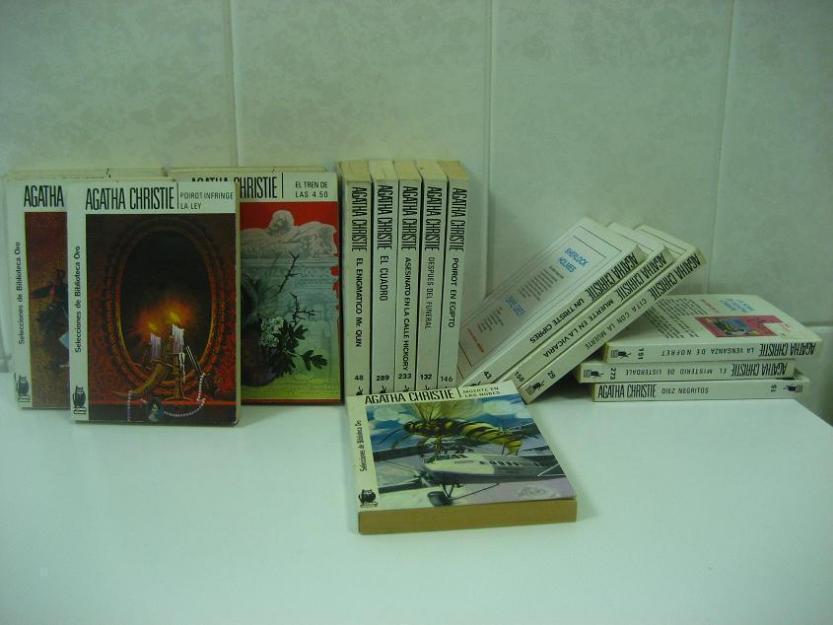 Colección novelas Agatha Christie