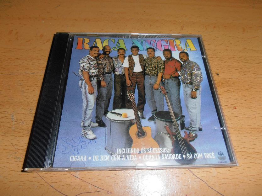 Lote de 2 cds música brasileña - banda raça negra originales