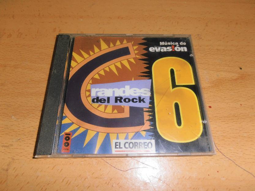 Lote de 2 cds originales: recopilación música rock año 1995