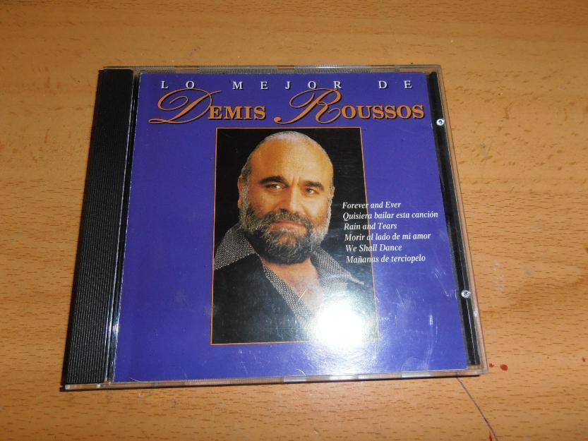 Lote de 4 cds demis roussos originales