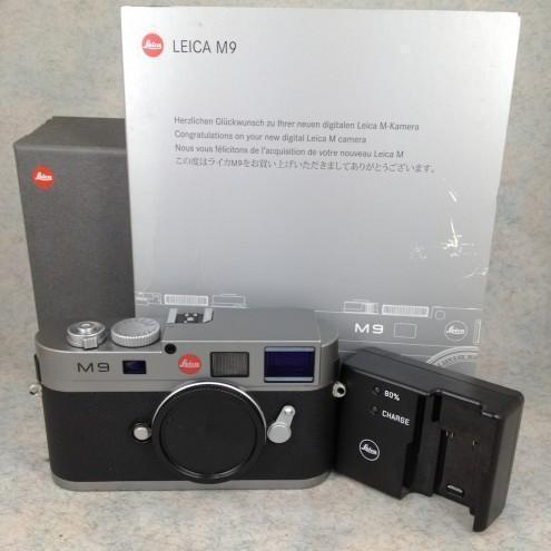 Leica M9 color Gris 18.0 MP Digital telémetro