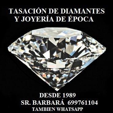 Desde 1989. Adquiero diamantes, joyería de epoca.