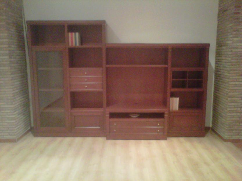 Libreria modular chapa madera