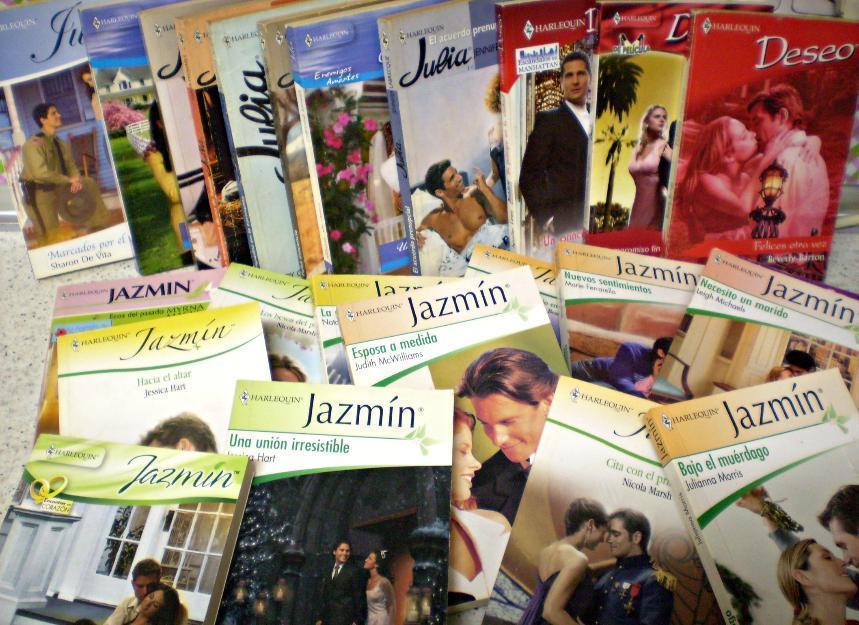 Lote de 24 novelas románticas Harlequin