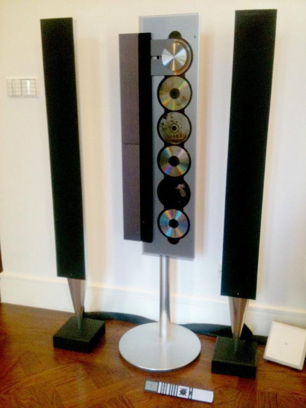 bang & olufsen equipo audio/ obra de arte