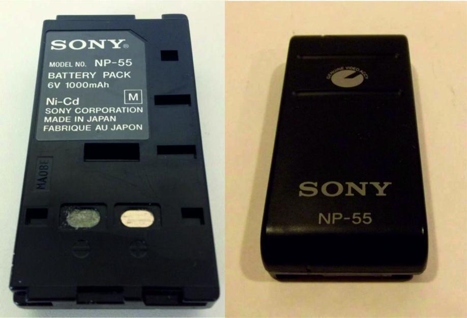 Cargador y Baterias Sony