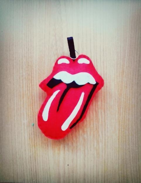Llavero Logo The Rolling Stones