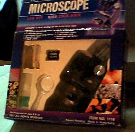 microscopio infantil.300 x