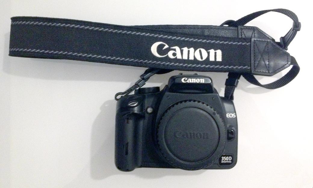 Equipo Canon 350 con complementos