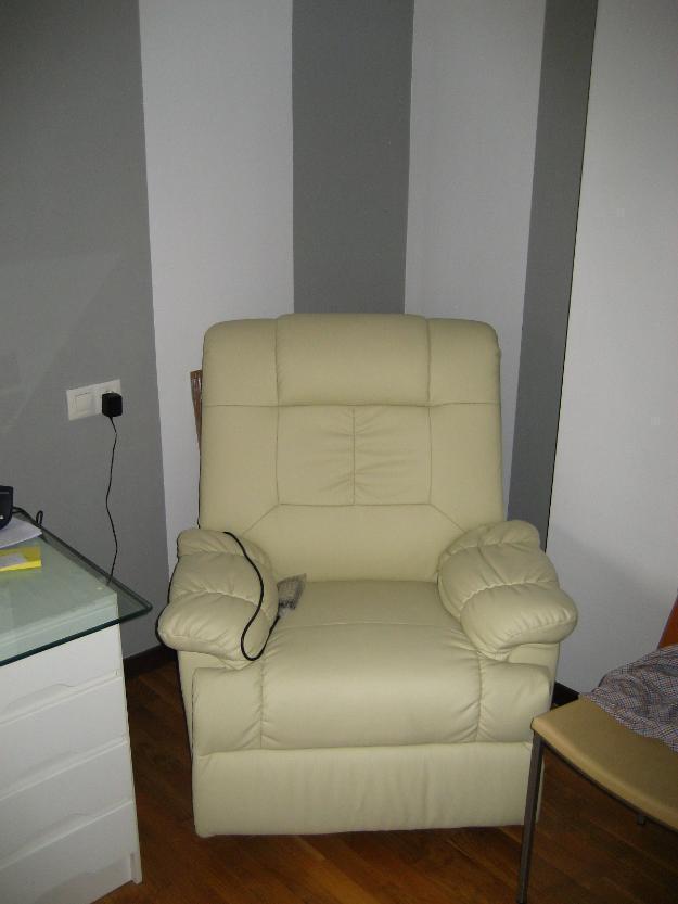 Se vende sillón relajante de piel