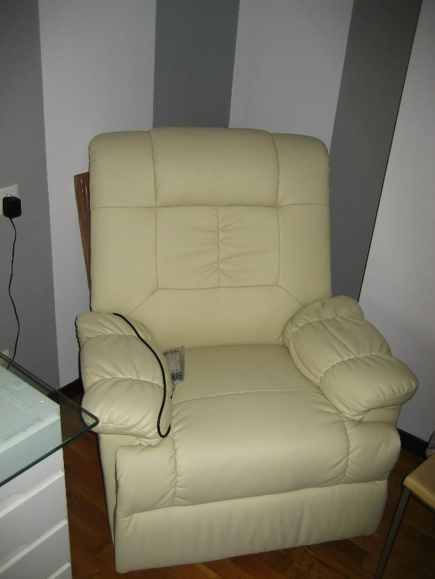 Se vende sillón relajante de piel