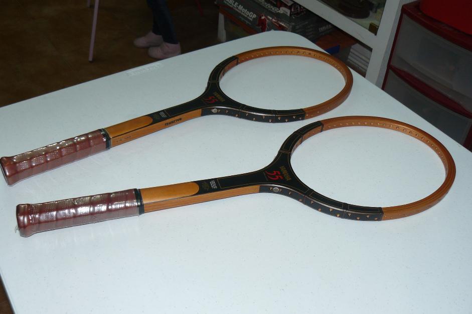 Raqueta de tenis yamaha 55 de 1970