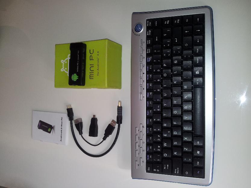 Mini PC Android 4.0 MK802 + teclado/ratón inalámbrico