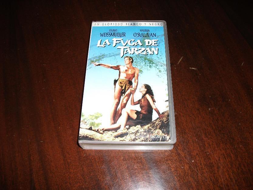 pelicula vhs La fuga de Tarzan