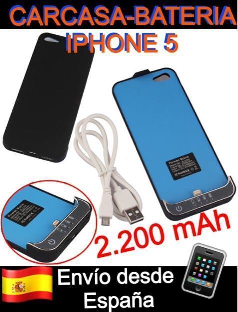 Carcasa-Batería iPhone 5 2.200 mAh