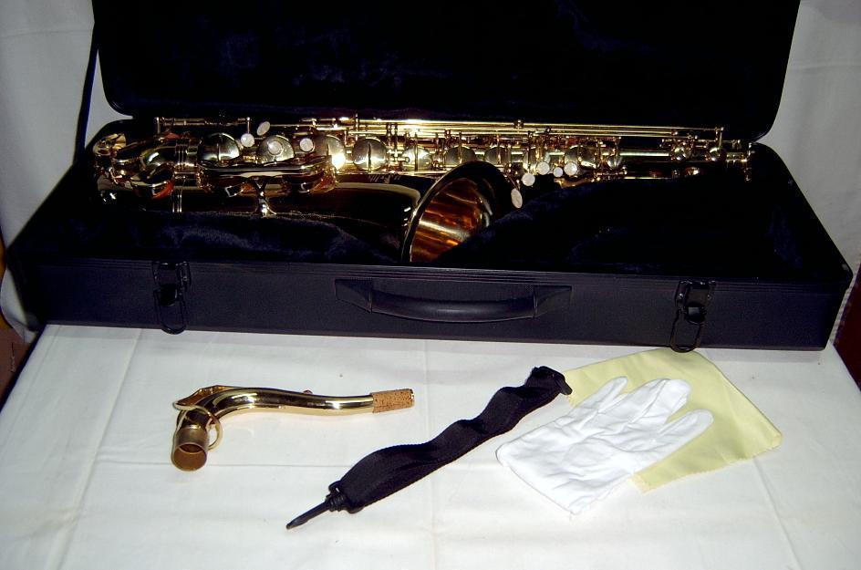 Saxo tenor nuevo staggmusic dorado 385  €