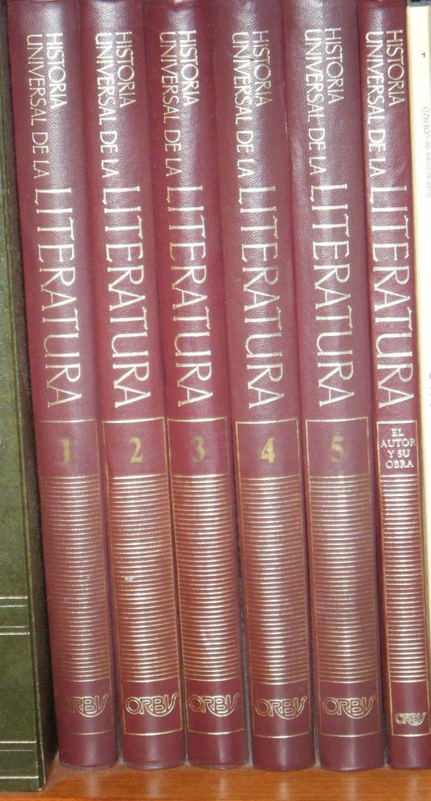 Historia universal de la literatura (100 títulos más seis volúmenes)