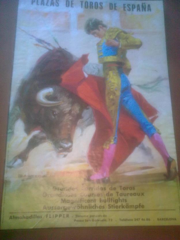 carteles de toros antiguos originales