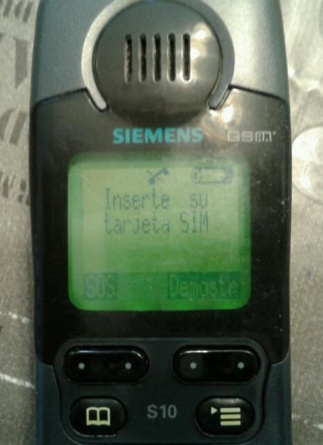 Telefono mobil antiguo Siemens S10 funciona 100% (sin cargador)