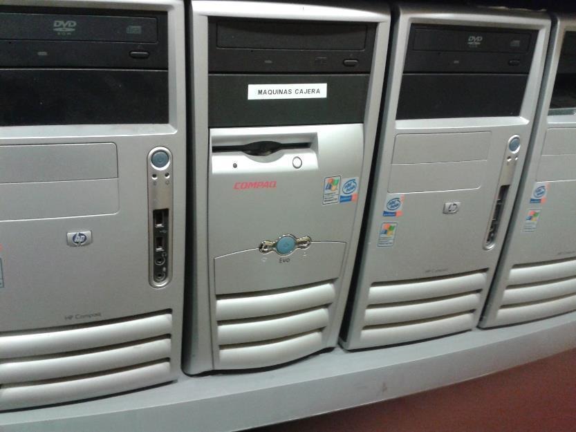 Varios ordenadores HP Compact