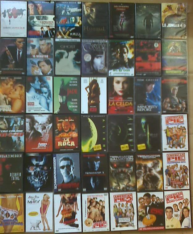 100 películas de cine en perfecto estado