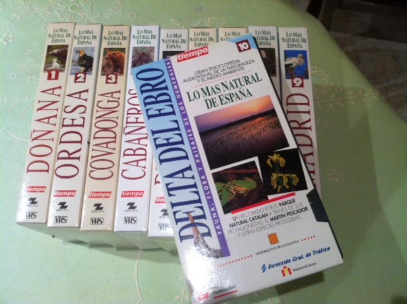 Colección películas VHS: Parques Naturales de España