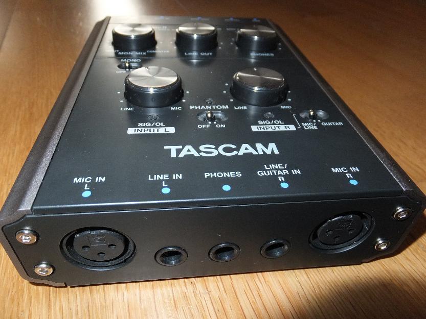 Interface de audio TASCAM US-144MK2. Perfecto estado