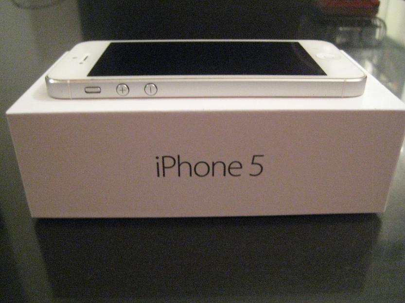 Apple iPhone 5 64GB Blanco. Original con Garantía de 1 Año