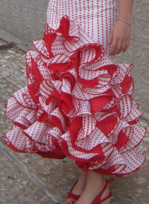 Traje de flamenca