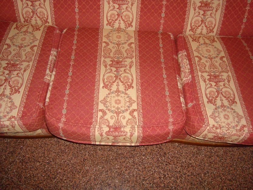 Sofa de 3 plazas antiguo echo a mano