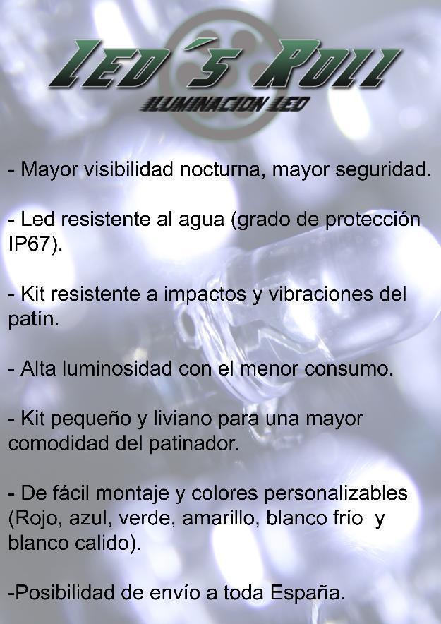 Led's Roll - Illuminacion led para patines