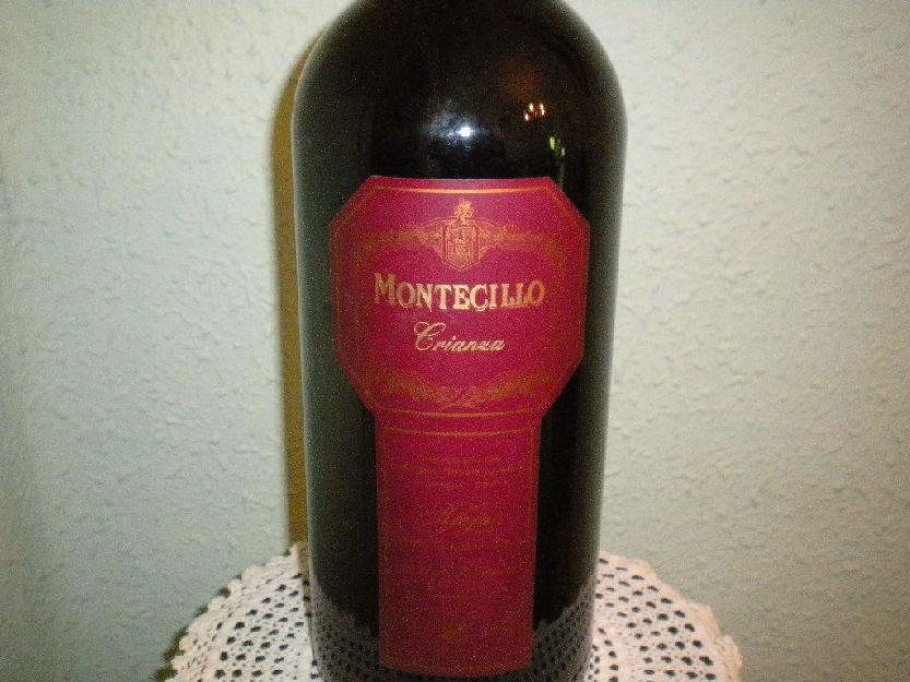 Botellón vacio vino Montecillo de Rioja