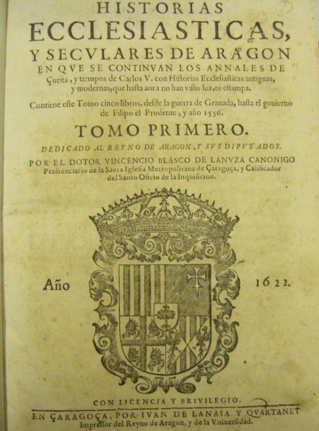Libros del Reino de Aragón de los siglos XVII y XVIII