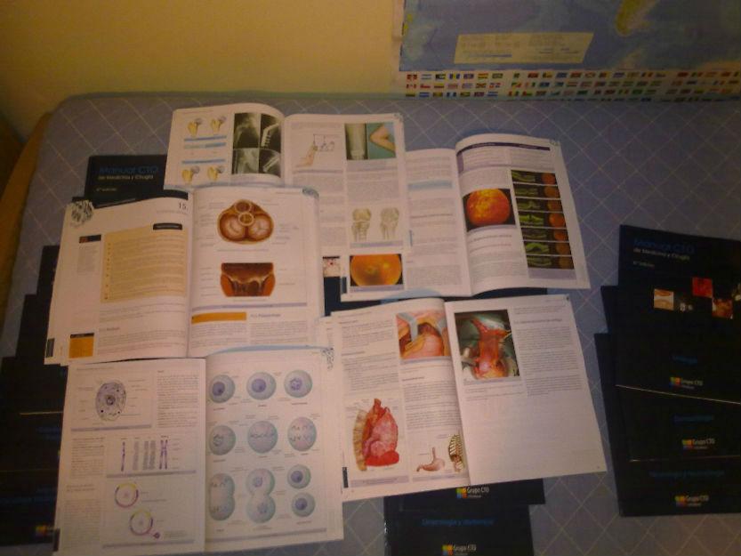 Manual cto de medicina y cirugía (8ª ed). Edición separatas. Edición color.200 €