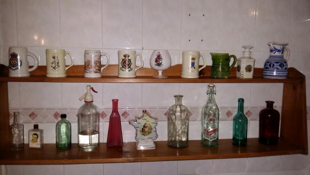 botellas y jarras