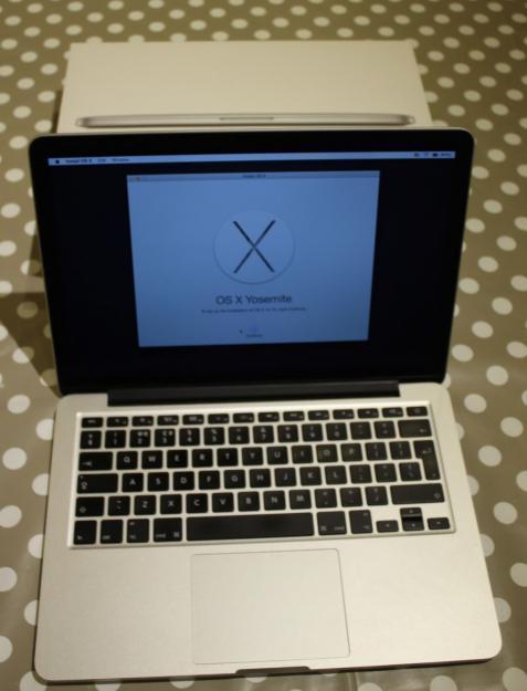 MacBook Pro Retina 13,3 procesador i7 2,7Ghz u