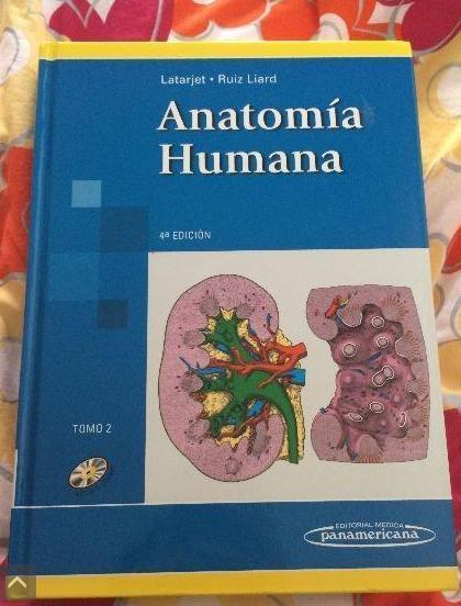 ANATOMIA HUMANA LATARJET RUIZ LIARD EDITORIAL PANAMERICANA