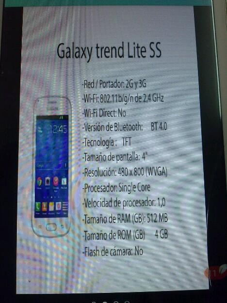 samsung galaxy trend lite