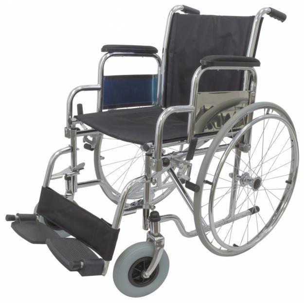 Liquidación de sillas de ruedas cromadas