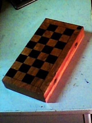 ajedrez.todo de madera