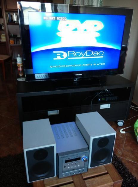 Minicadena hifi con DVD marca RoyDac