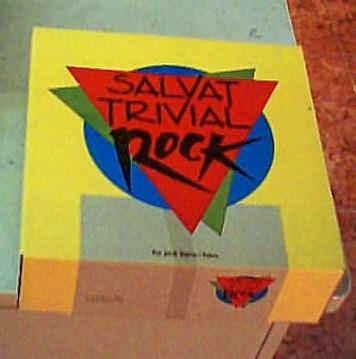 salvat trivial rock.juego de mesa