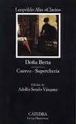 Libro Doña Berta de Leopoldo Alas Clarín