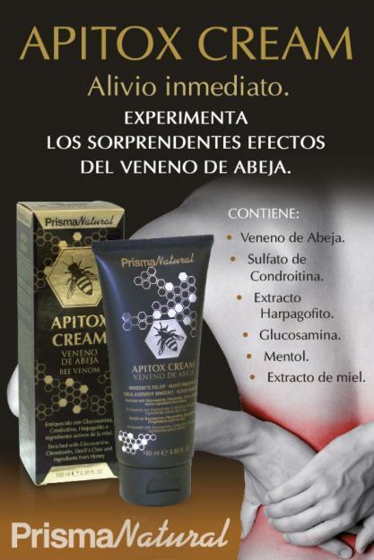 Apitox Cream. Combate los dolores de espalda